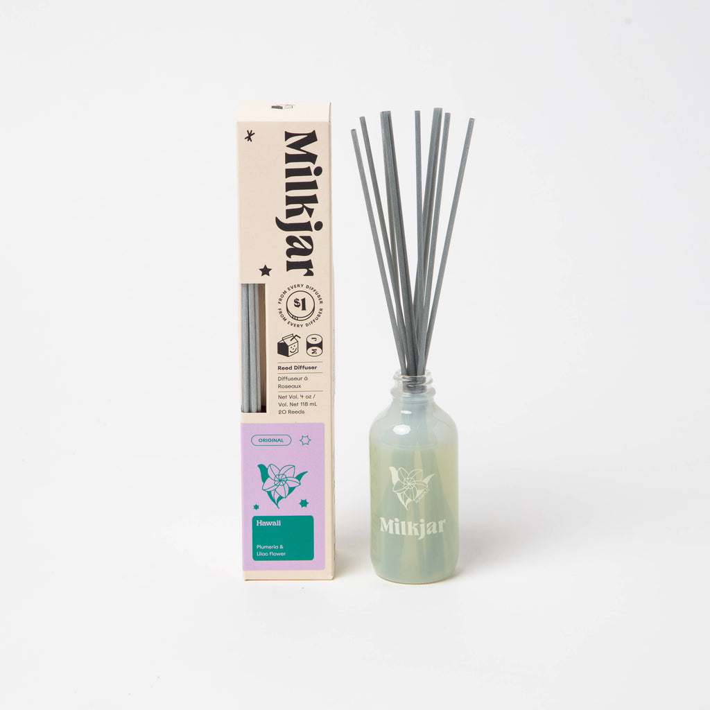 Hawaii - Lilac & Plumeria 4oz Reed Diffuser