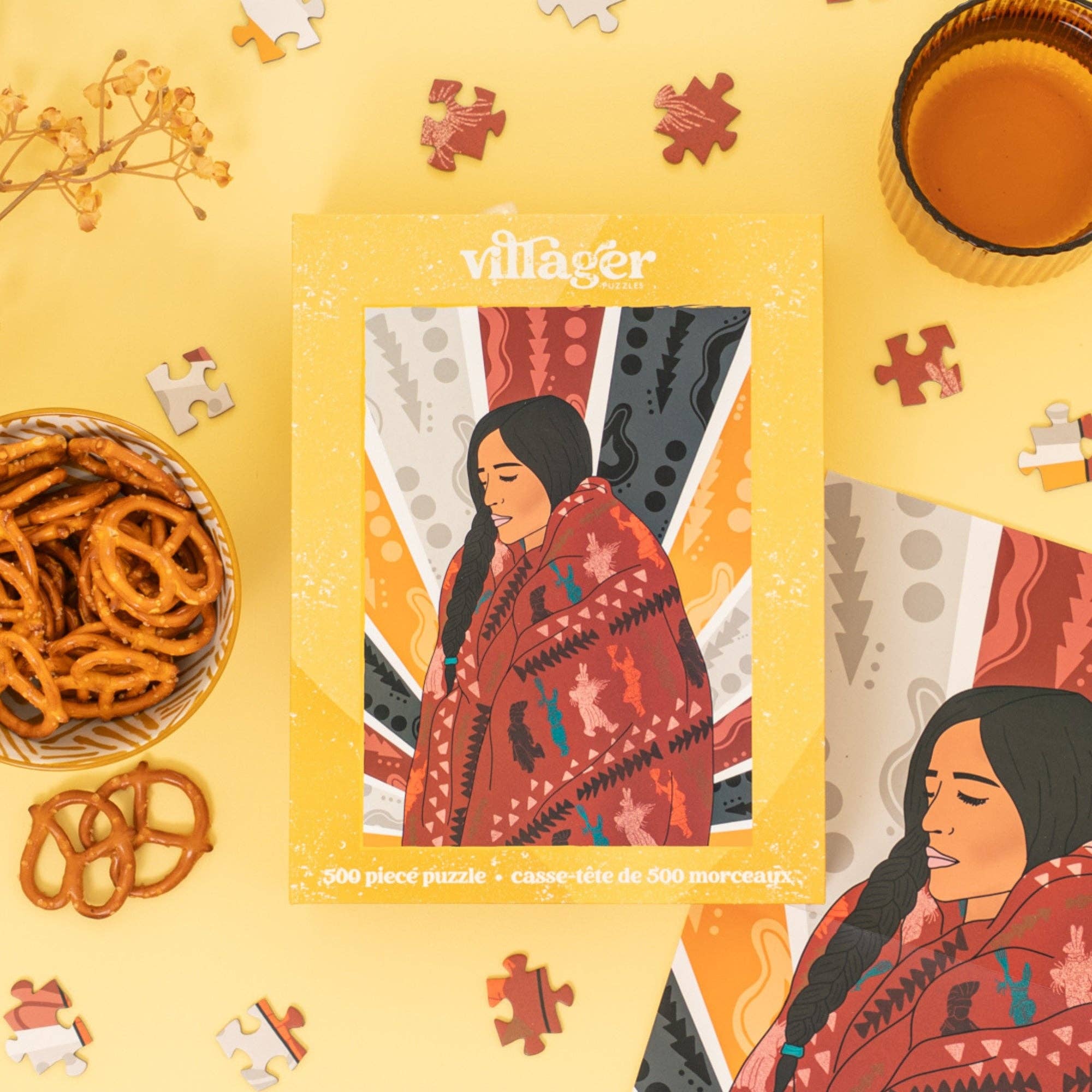 Matriarch Blanket | 500-Piece Puzzle | Designed in Canada