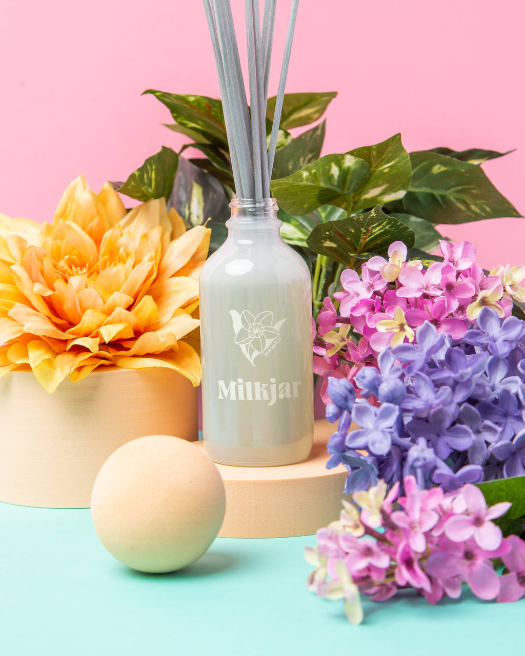 Hawaii - Lilac & Plumeria 4oz Reed Diffuser