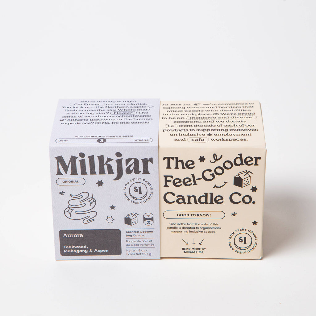Aurora - Mahogany Teakwood & Aspen Coconut Soy 8oz Candle